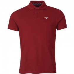Polo Barbour rouge taille XL
