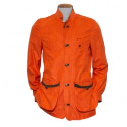 Veste tweed orange exclusivité